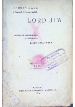 Lord Jim Tom 1  1904r.