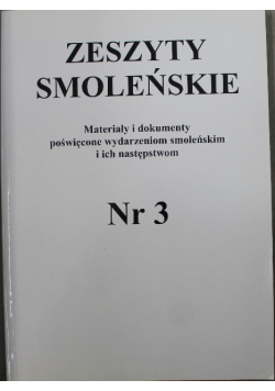 Zeszyty smoleńskie nr 3
