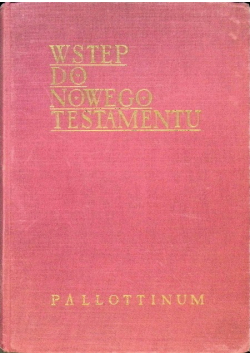 Wstęp do Nowego Testamentu