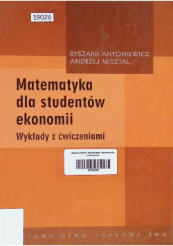 Matematyka dla studentów ekonomii