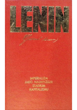 Imperializm Jako Najwyższe Stadium Kapitalizmu