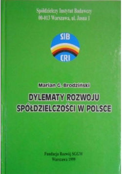 Dylematy rozwoju spółdzielczości w Polsce