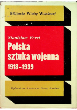 Polska sztuka wojenna 1918 - 1939