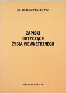 Zapiski dotyczące życia wewnętrznego