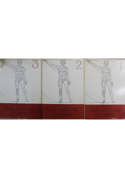 Atlas anatomii człowieka Tom 1 do 3