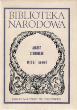 Strindberg Wybór Nowel