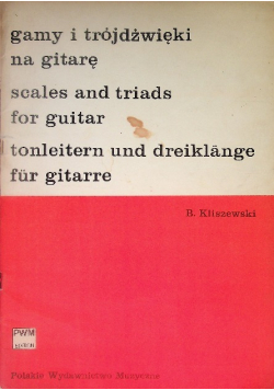 Gamy i trójdzwięki na gitarę