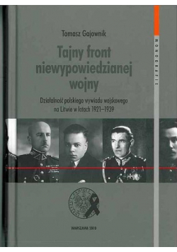 Tajny front niewypowiedzianej wojny