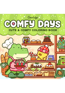 Comfy Days: Coloring Book