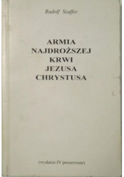 Armia najdroższej krwi Jezusa Chrystusa