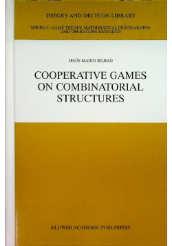 Cooperative Games on Combinatorial Structures
