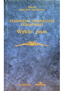 Lubomirski Wybór pism