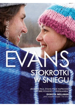 Stokrotki w śniegu