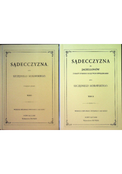 Sądecczyzna, Tom I-II