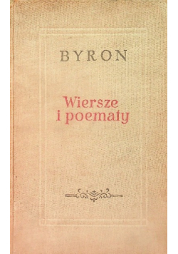Byron wiersze i poematy