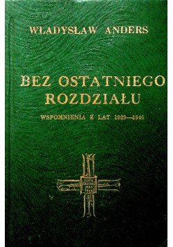 Bez ostatniego rozdziału