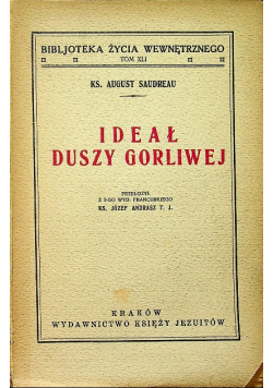 Ideał duszy gorliwej 1936 r.
