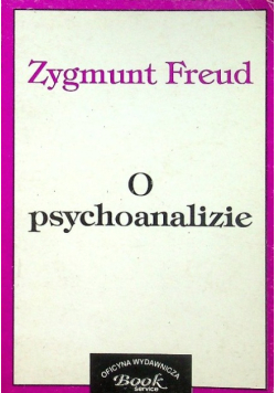 O psychoanalizie
