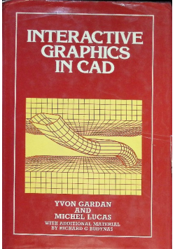 Interactive Graphics in CAD