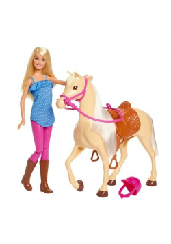 Barbie. Lalka + Koń podstawowy