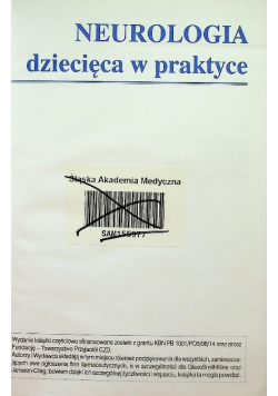 Neurologia dziecięca w praktyce