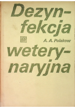 Dezynfekcja weterynaryjna