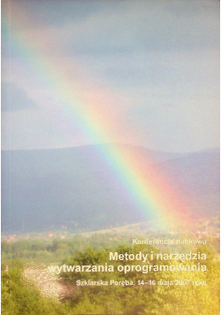 Metody i narzędzia wytwarzania oprogramowania