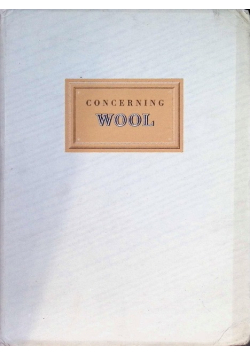 Concerning Wool
