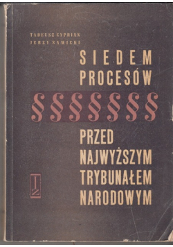 Siedem procesów przed najwyższym trybunałem narodowym