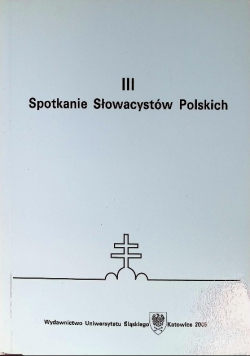 Spotkanie Słowacystów Polskich III