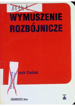 Wymuszenie rozbójnicze