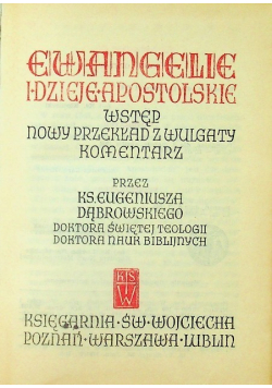 Ewangelie i dzieje apostolskie, 1946 r.