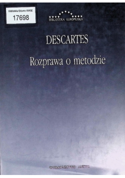 Rozprawa o metodzie