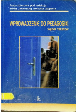 Wprowadzenie do pedagogiki