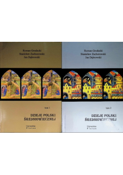 Dzieje Polski Średniowiecznej Tom 1 i 2