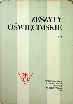 Zeszyty Oświęcimskie Część 19