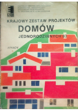 Krajowy zestaw projektów domów jednorodzinnych