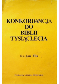 Konkordancja do Biblii Tysiąclecia