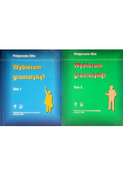 Wybieram  gramatykę Tom 1 i 2