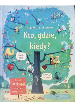 Kto, gdzie, kiedy? Książka z okienkami