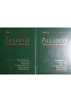 Allergy Principles and practice Volume I  and II