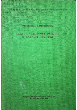 Rząd Narodowy Polski w latach 1863 - 1864
