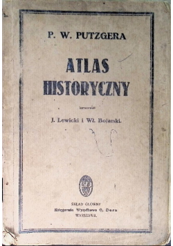 Atlas historyczny 1908 r.