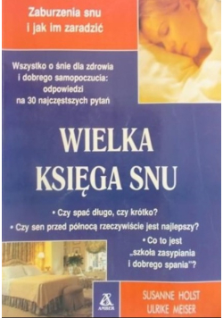 Wielka księga snu