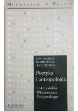 Poetyka i antropologia