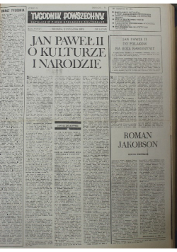 Tygodnik Powszechny Nr 1 do 52 / 83