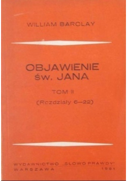 Objawienie Św Jana Tom II