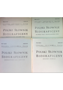 Polski słownik biograficzny Tom XXXII Zeszyt 1 do 4