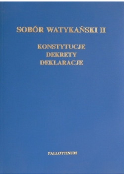 Sobór watykański II konstytucje dekrety deklaracje