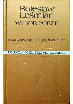 Leśmian wybór poezji